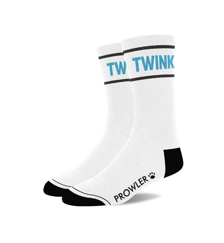 TWINK Socks - White/Blue
