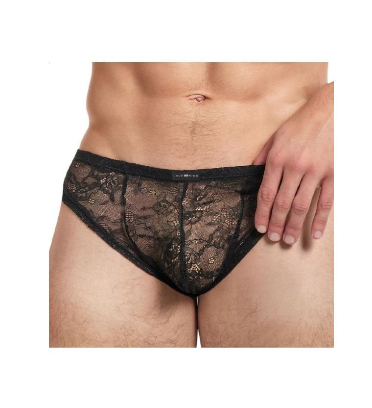 Lace King Bikini, Colour: Black, Size: S/M