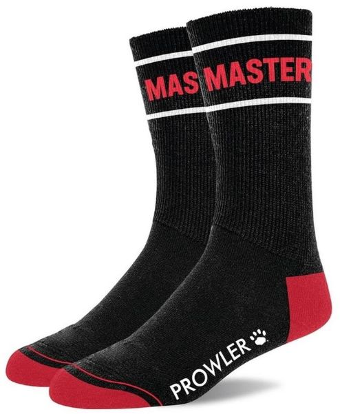 Master Socks - Black/Red