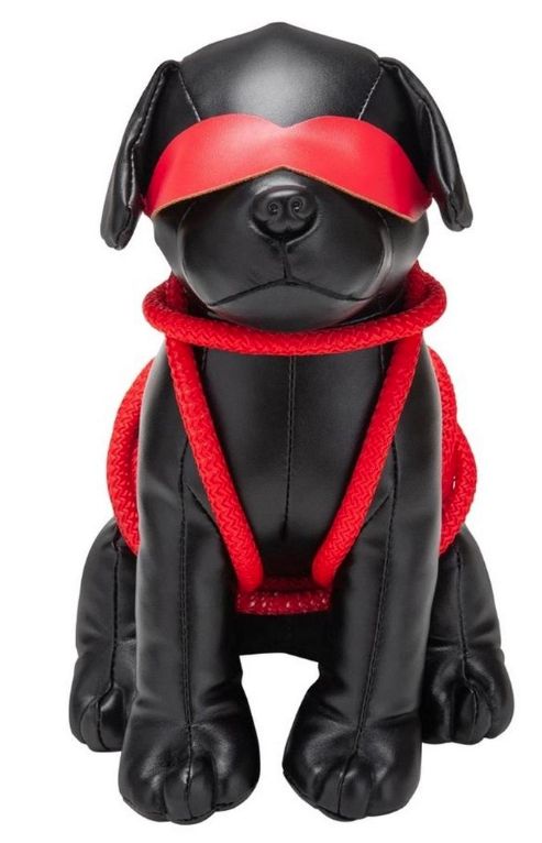 Bondage Puppy - Black/Red