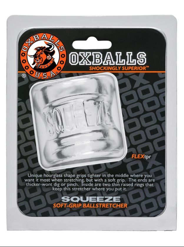 Squeeze Soft Grip Ball Stretcher, color: Clear