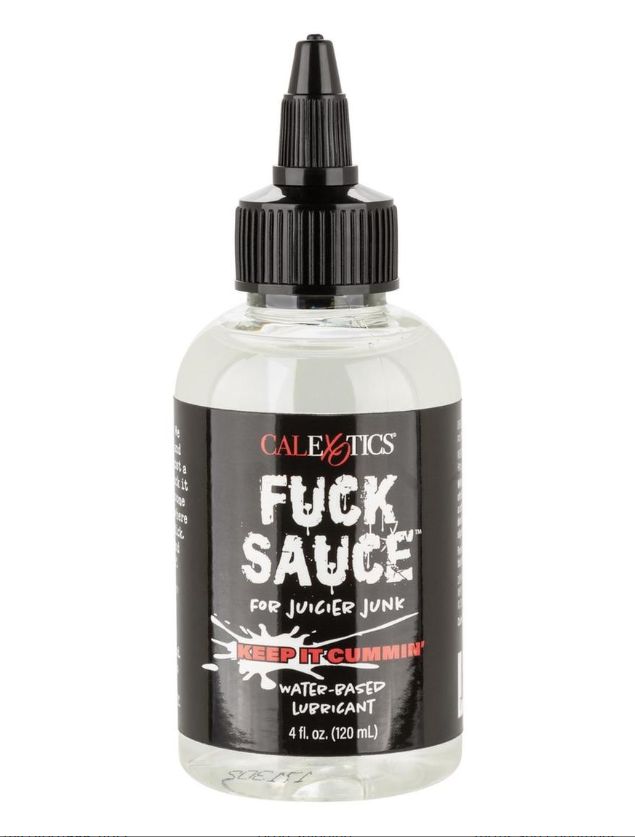 Fuck Sauce Lubricant, Size: 4 oz, Style: Clear