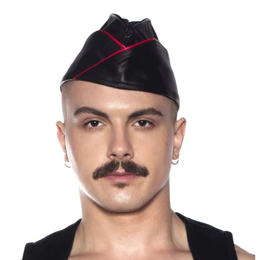 Triangle Cap Black/Red, Size: Large