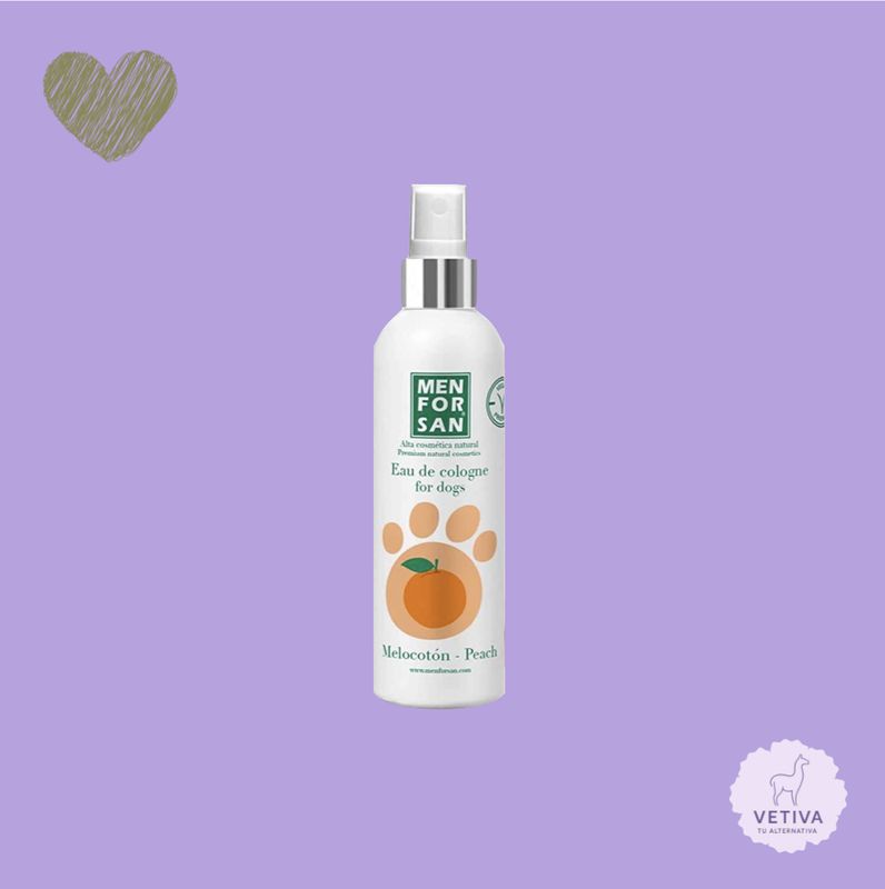 Agua de colonia para perro aroma melocotón (125 ml)