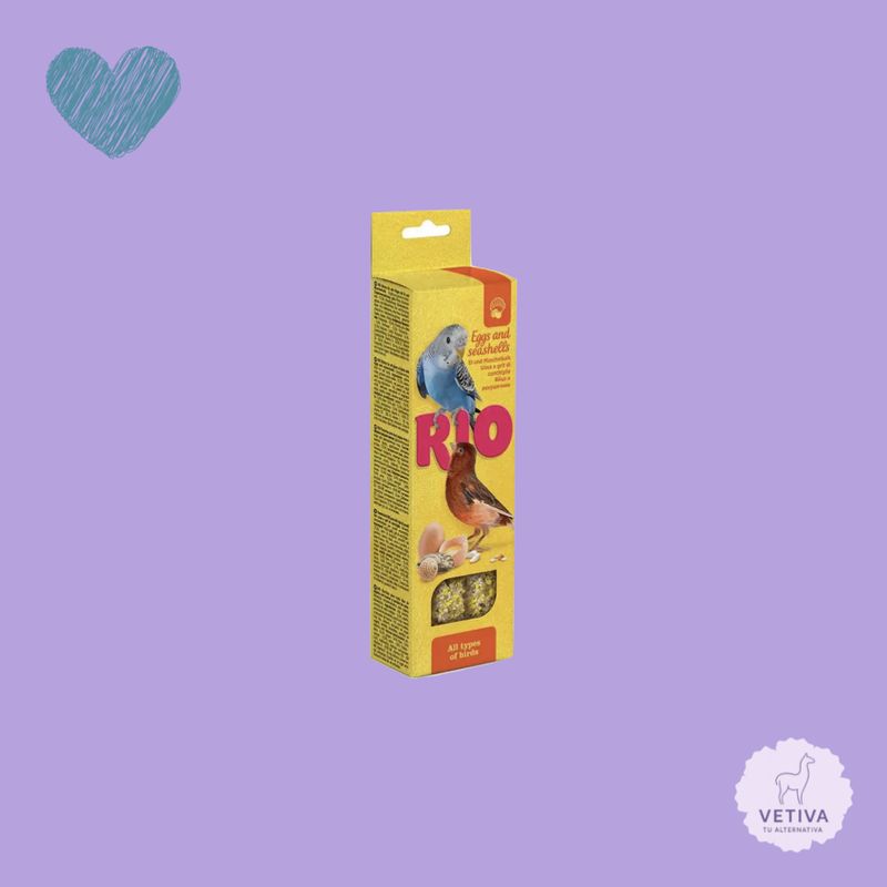 RIO Barritas conchas y huevos para todas las aves (2x40gr)
