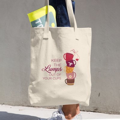 Breast Cancer Awareness Cotton Tote Bag