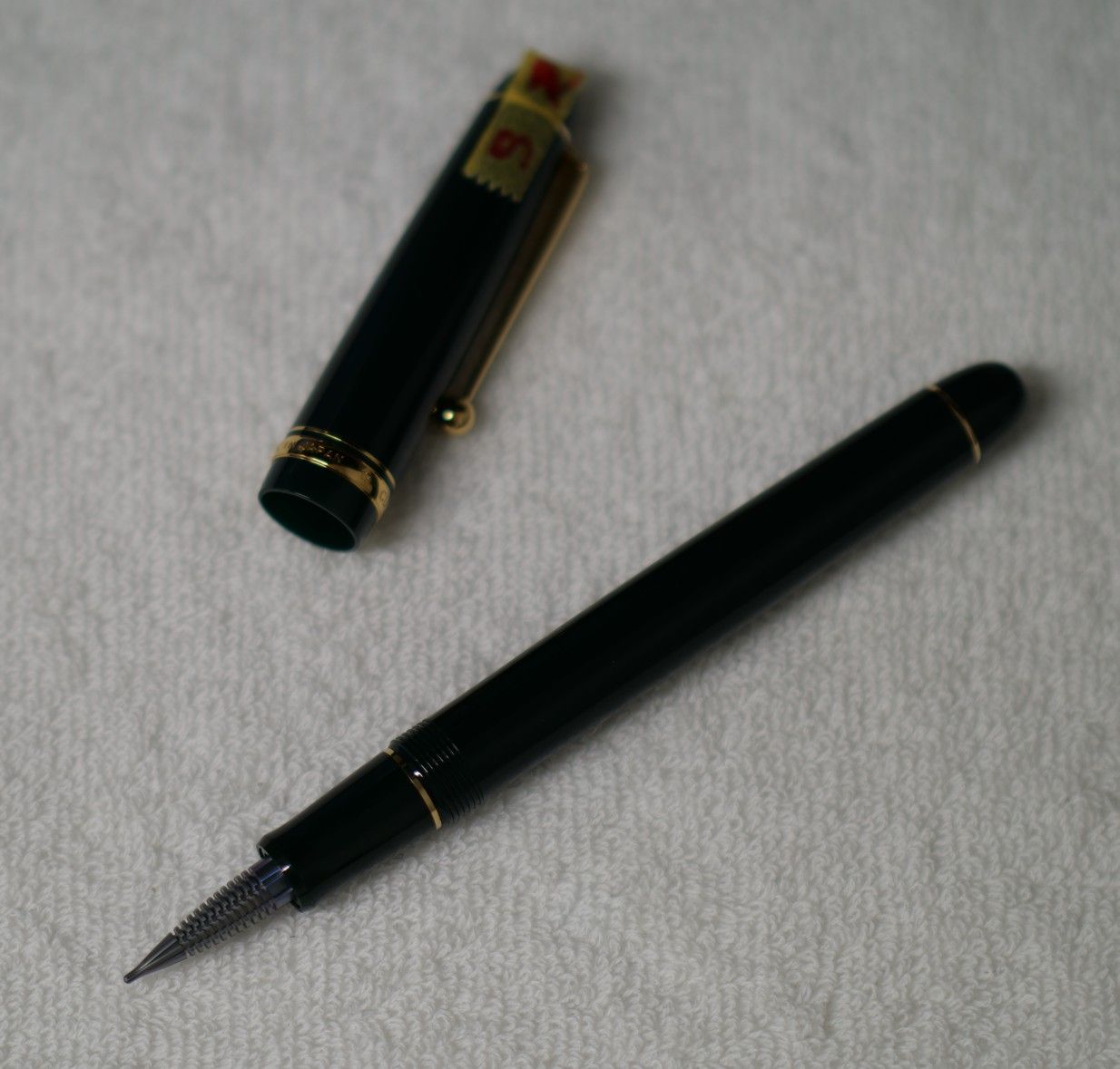 Eureka dip pen nib + Pilot 74 Dark Green (One-off Sale)