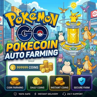 Pokémon GO PokéCoin Auto Farming | Auto Gym Take Daily Coin Bot