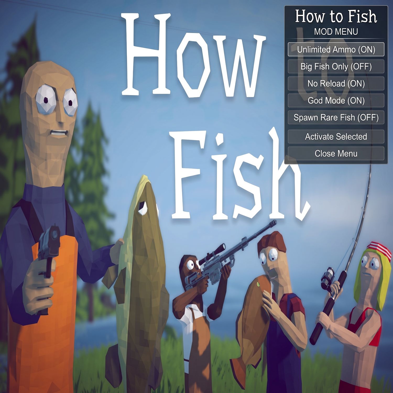 How to Fish MOD MENU