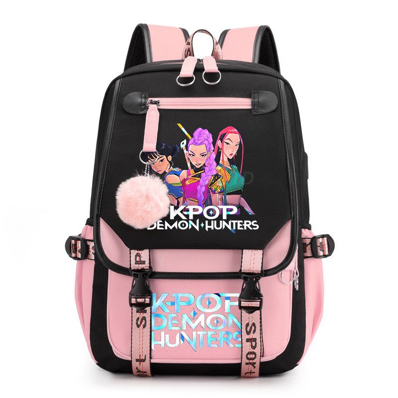 Kpop Demon Hunter Backpack School Bag Huntrix Girls' bag