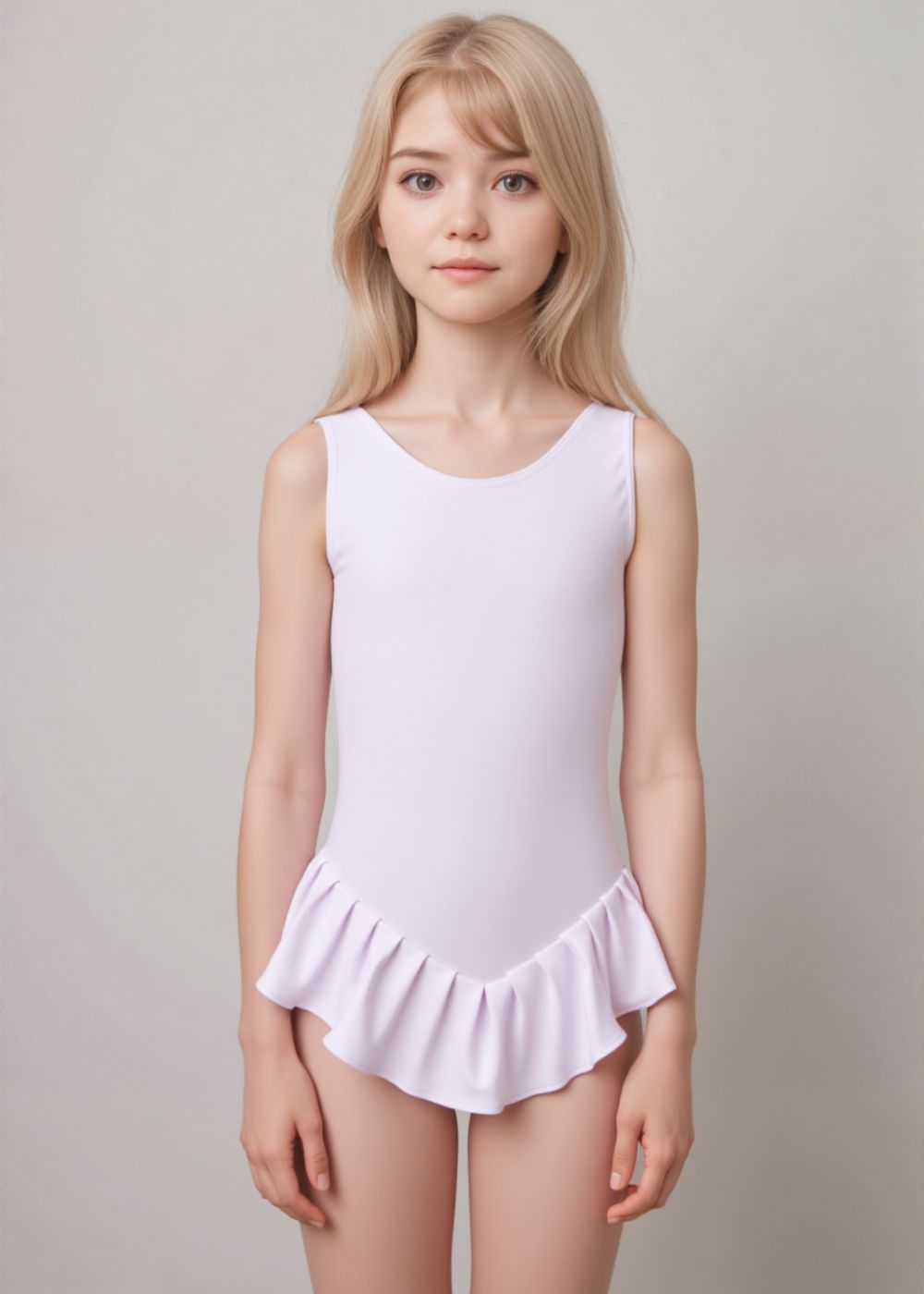 Ballet Dress with Ruffled Skirt