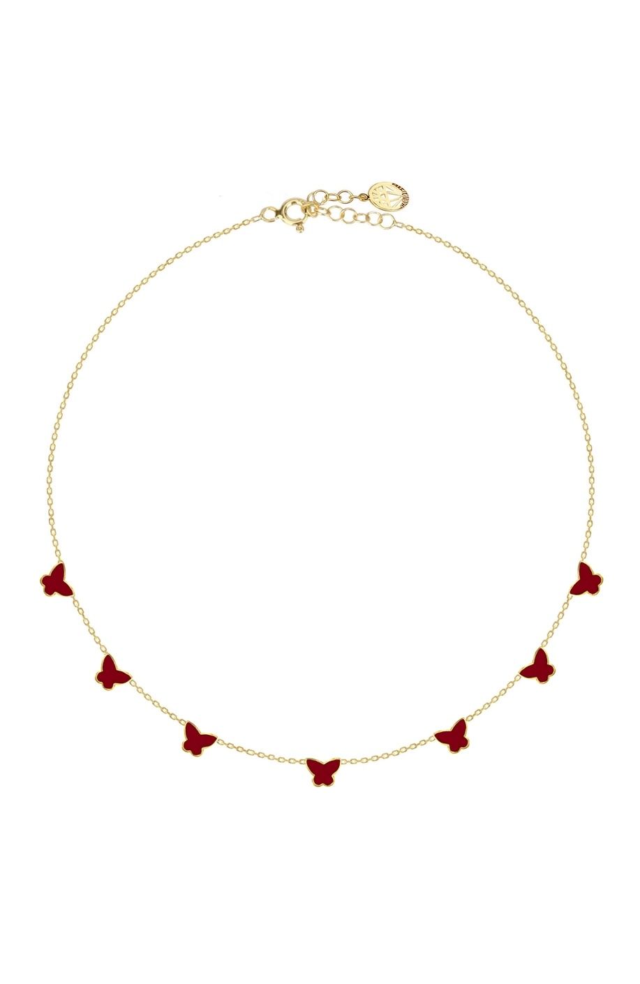 Butterfly Enamel Ruby