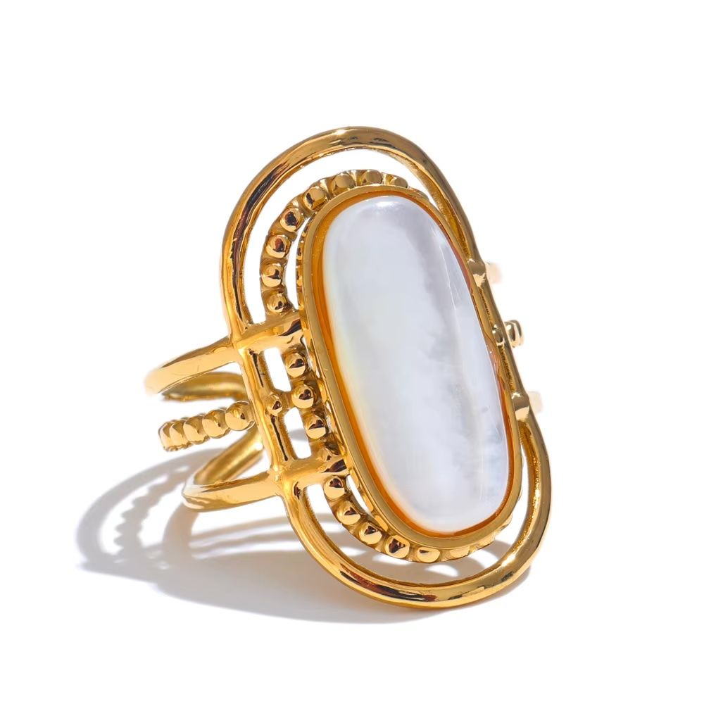 Opal Oval Ring