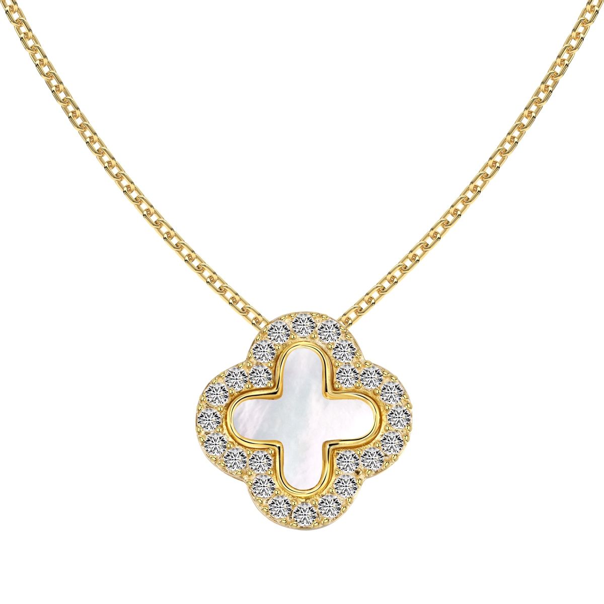 Clover Mother-of-Pearl Pendant