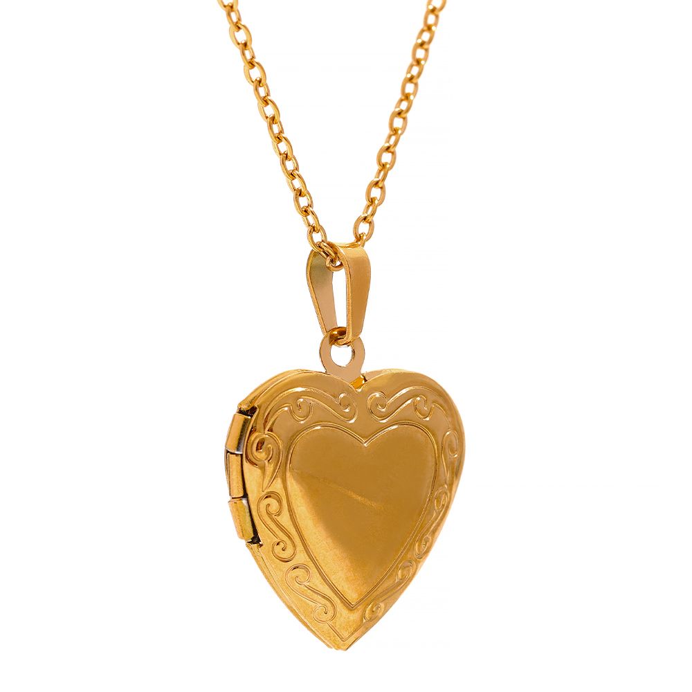 Puffed Heart Pendant