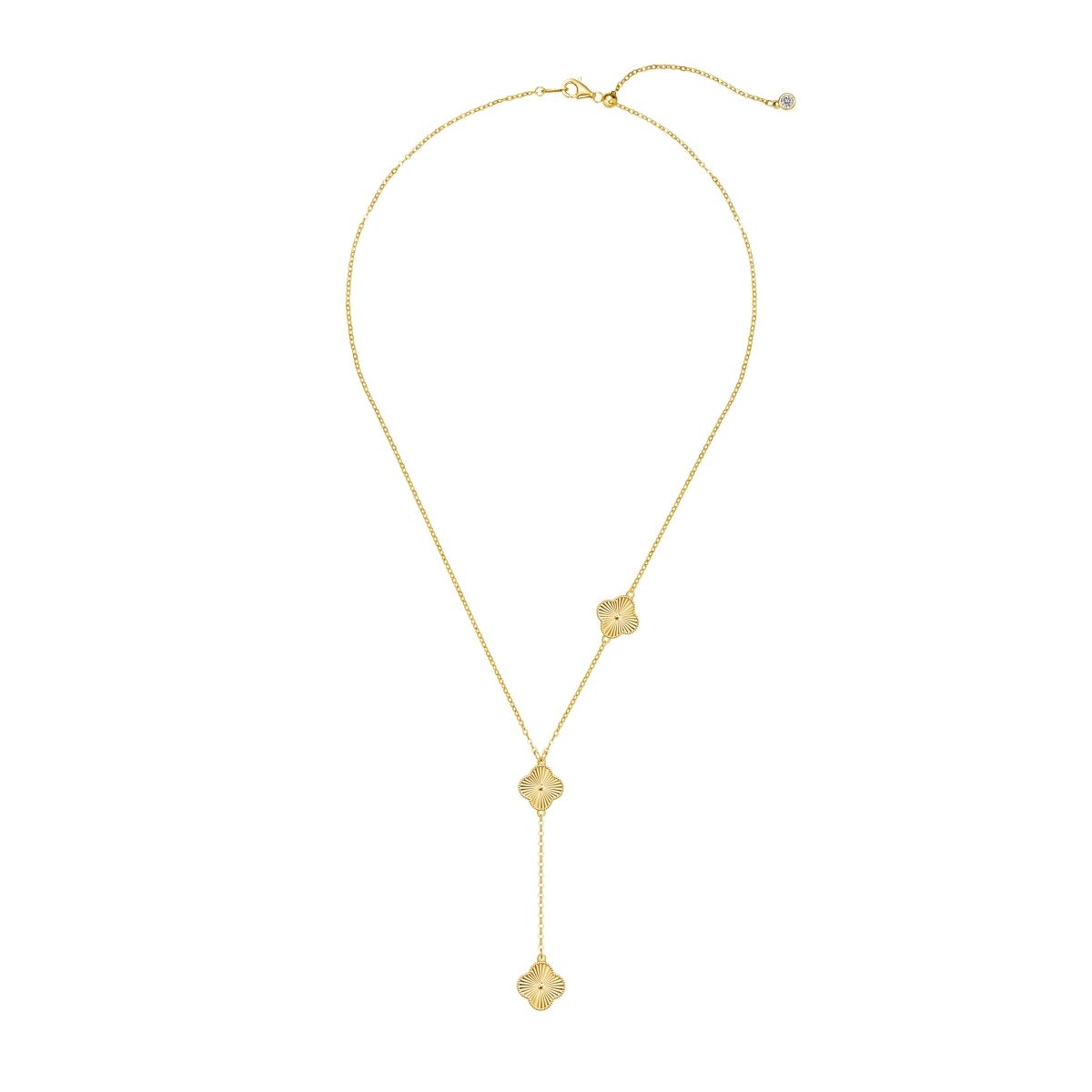 Square Station Lariat, Color: Gold