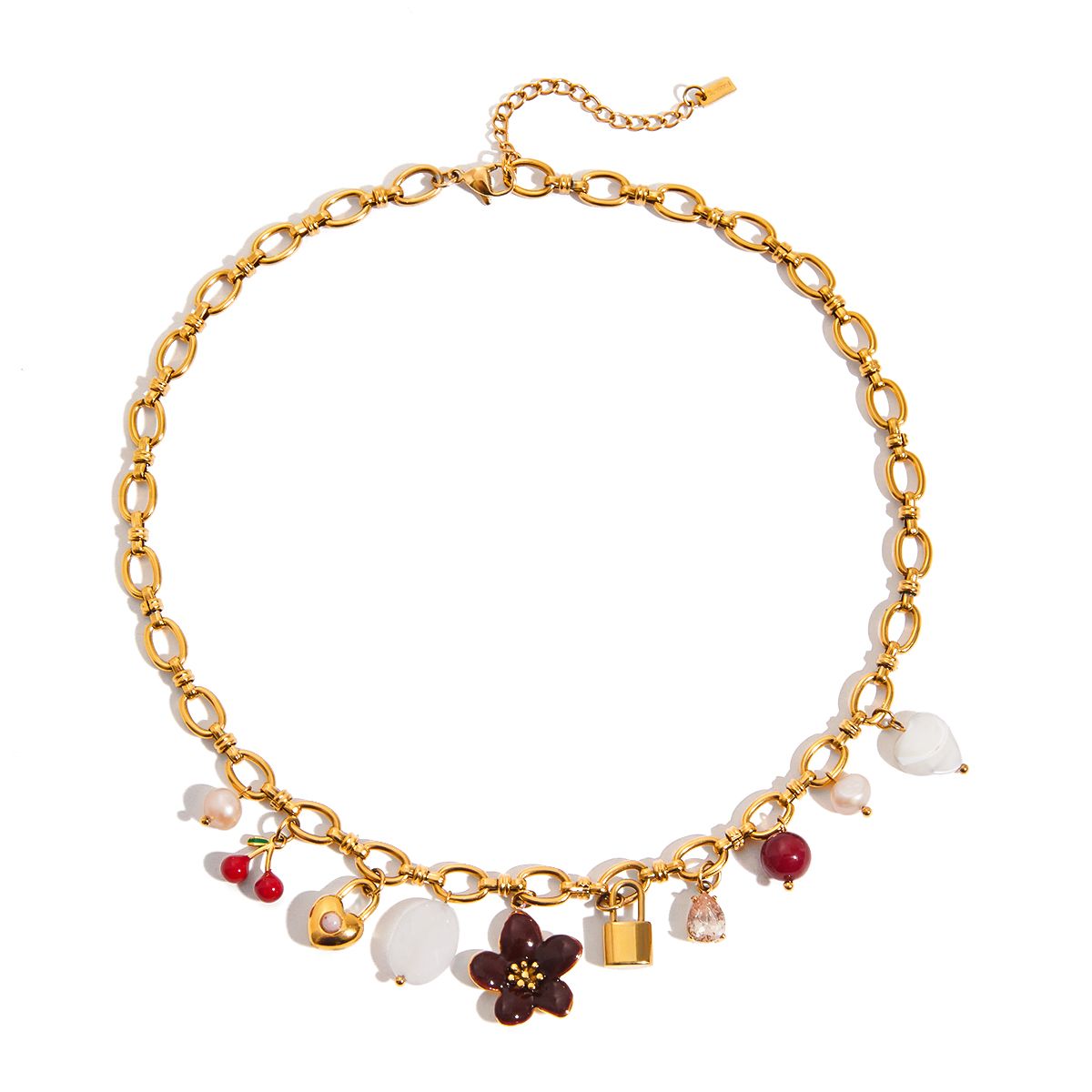 Multicolor Bead Collar