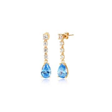 Blue Topaz Candy Drop