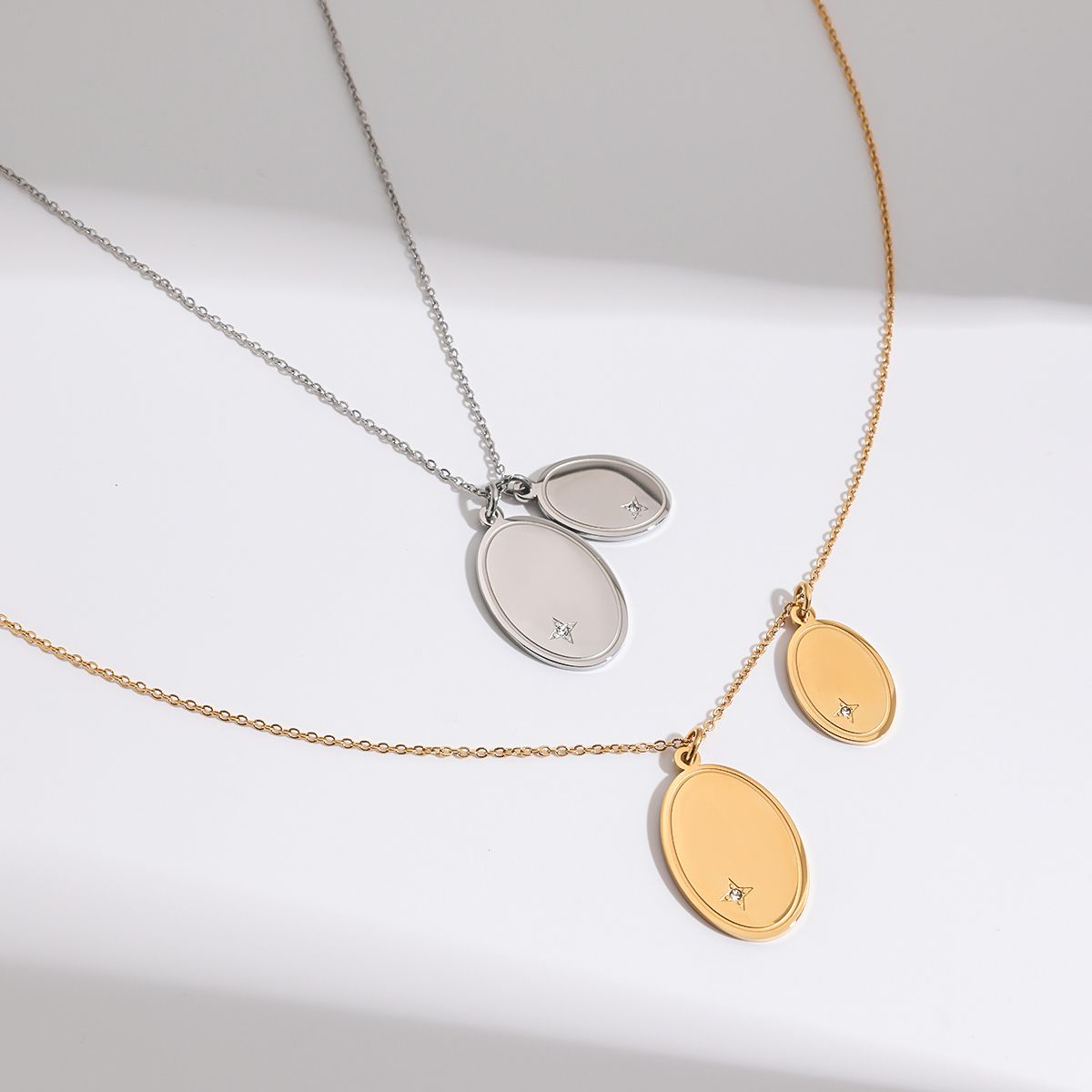 Layered Coin Duo