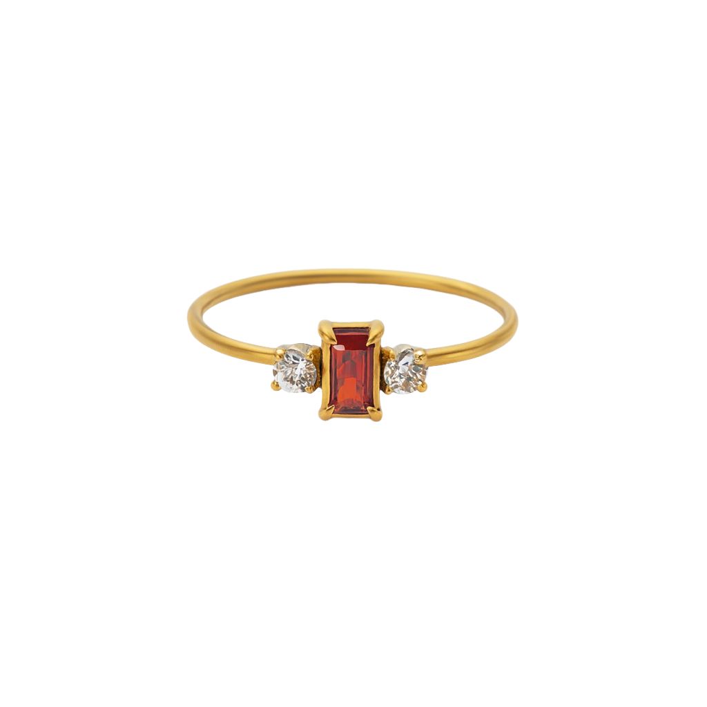 Chevron Gold Band