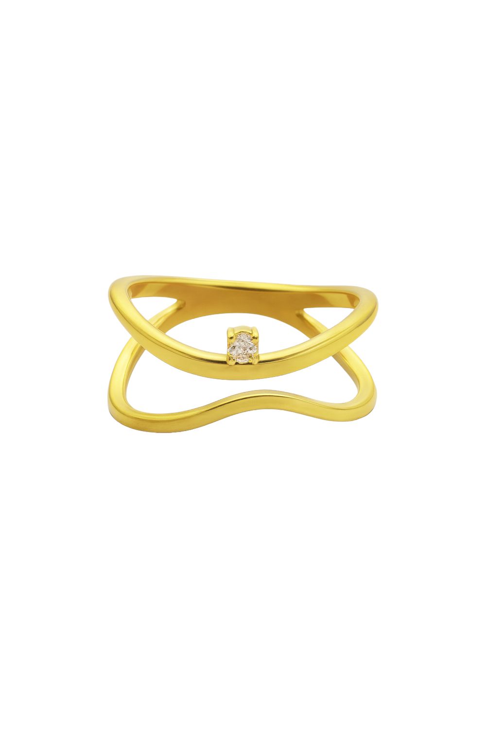 Slim Twist Ring