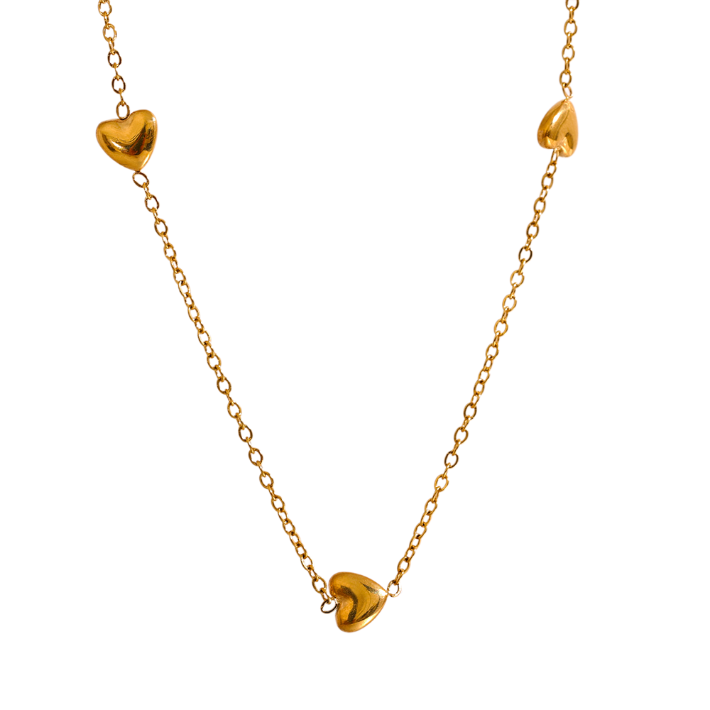Mini Heart Station, Color: Gold