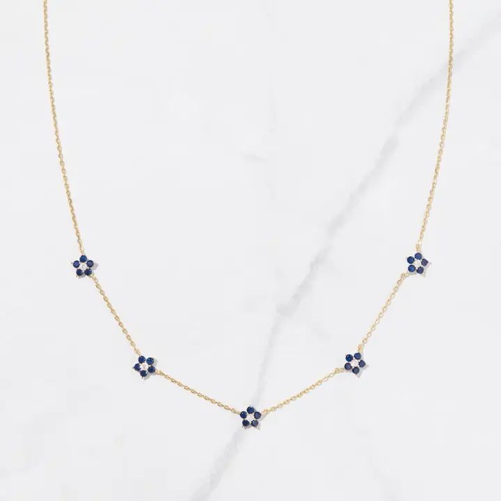 Midnight Blossom Necklace