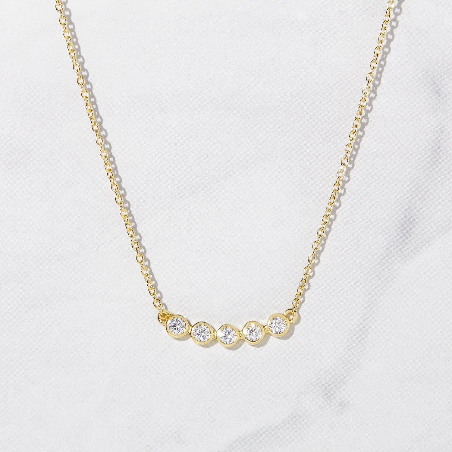 Quintet StoneNecklace