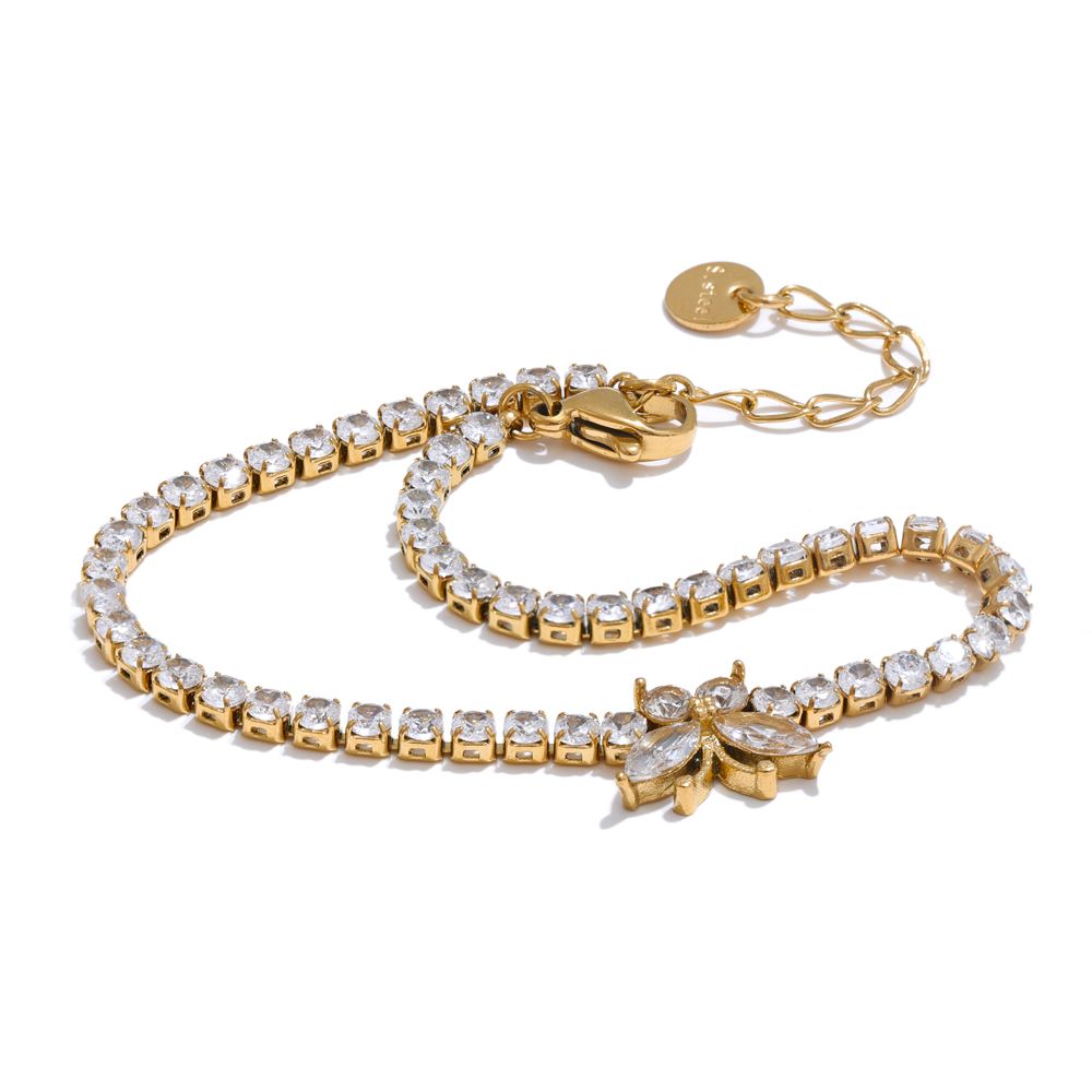 Butterfly Pendant Tennis