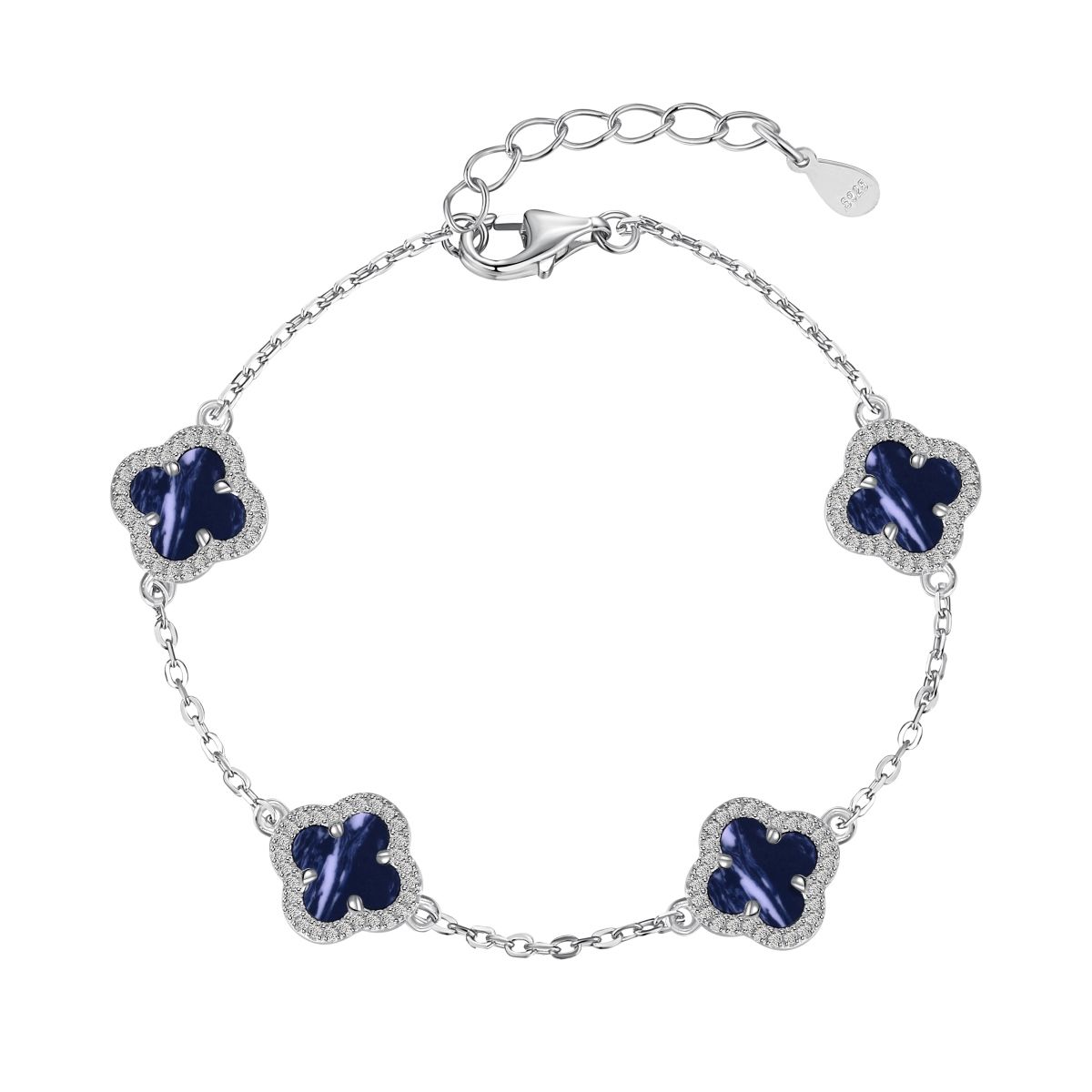Square Blue Charm