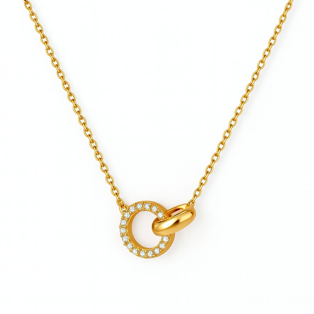 Simple Pendant, Finish: Gold