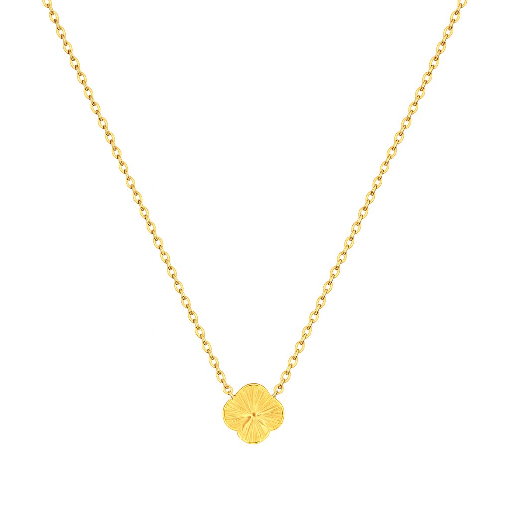 Clover 2.5g Pendant, Color: Gold