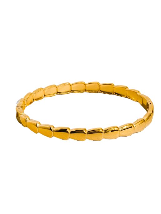 Brae Thin Serpent Bangle