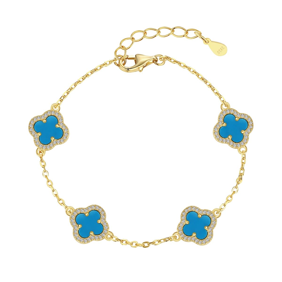 Square Turquoise Squares