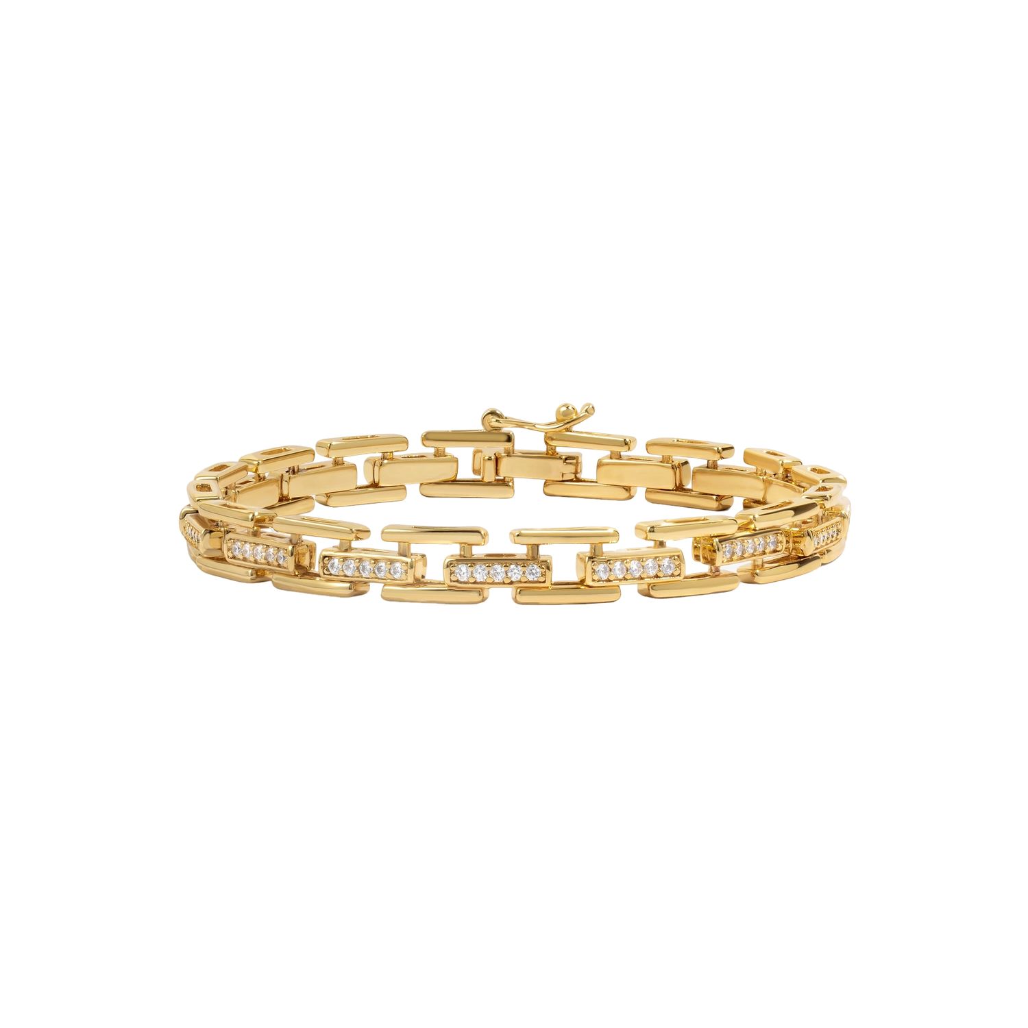 CZ Link Bracelet