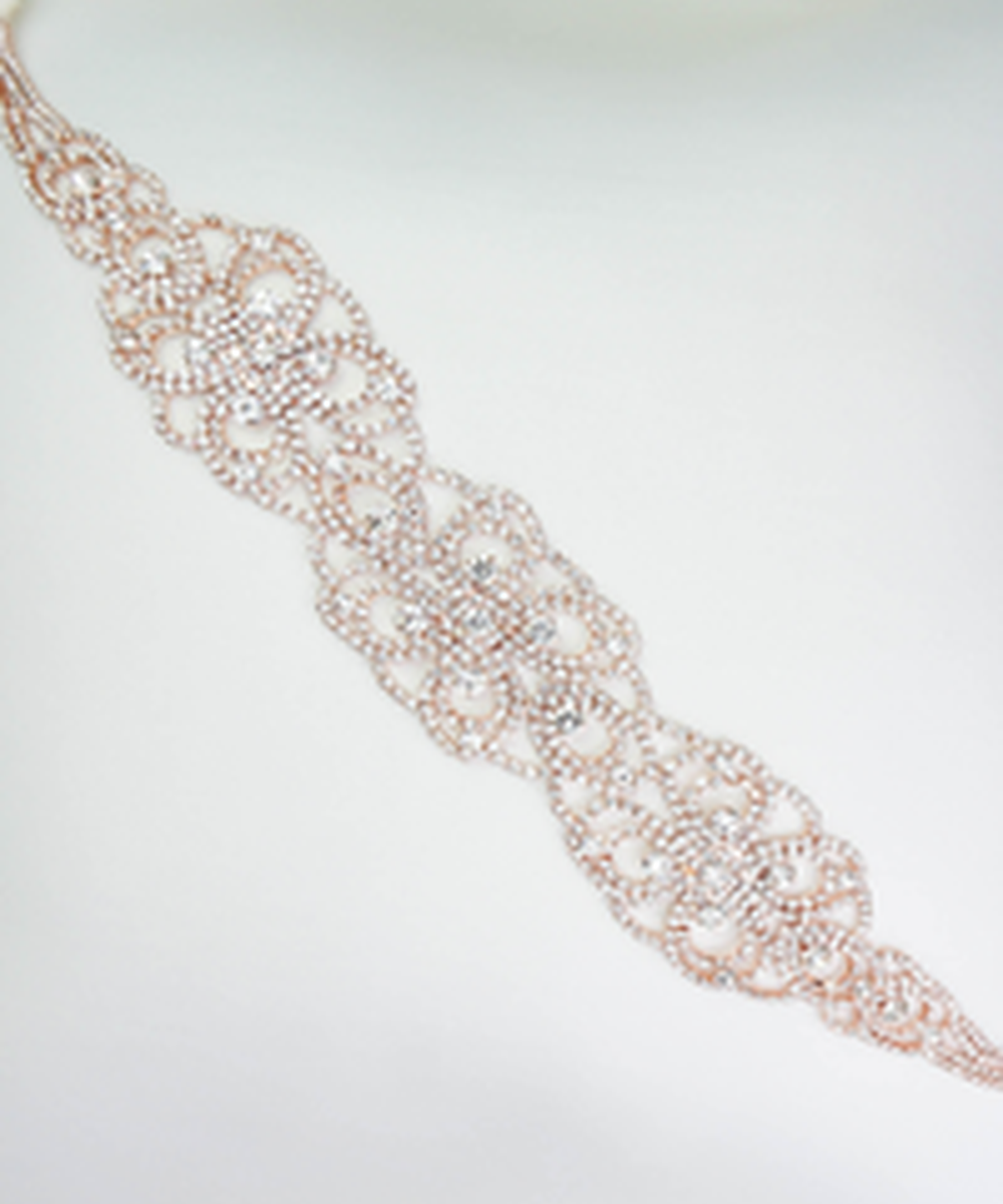 British Bridal BL12 silver or rose gold