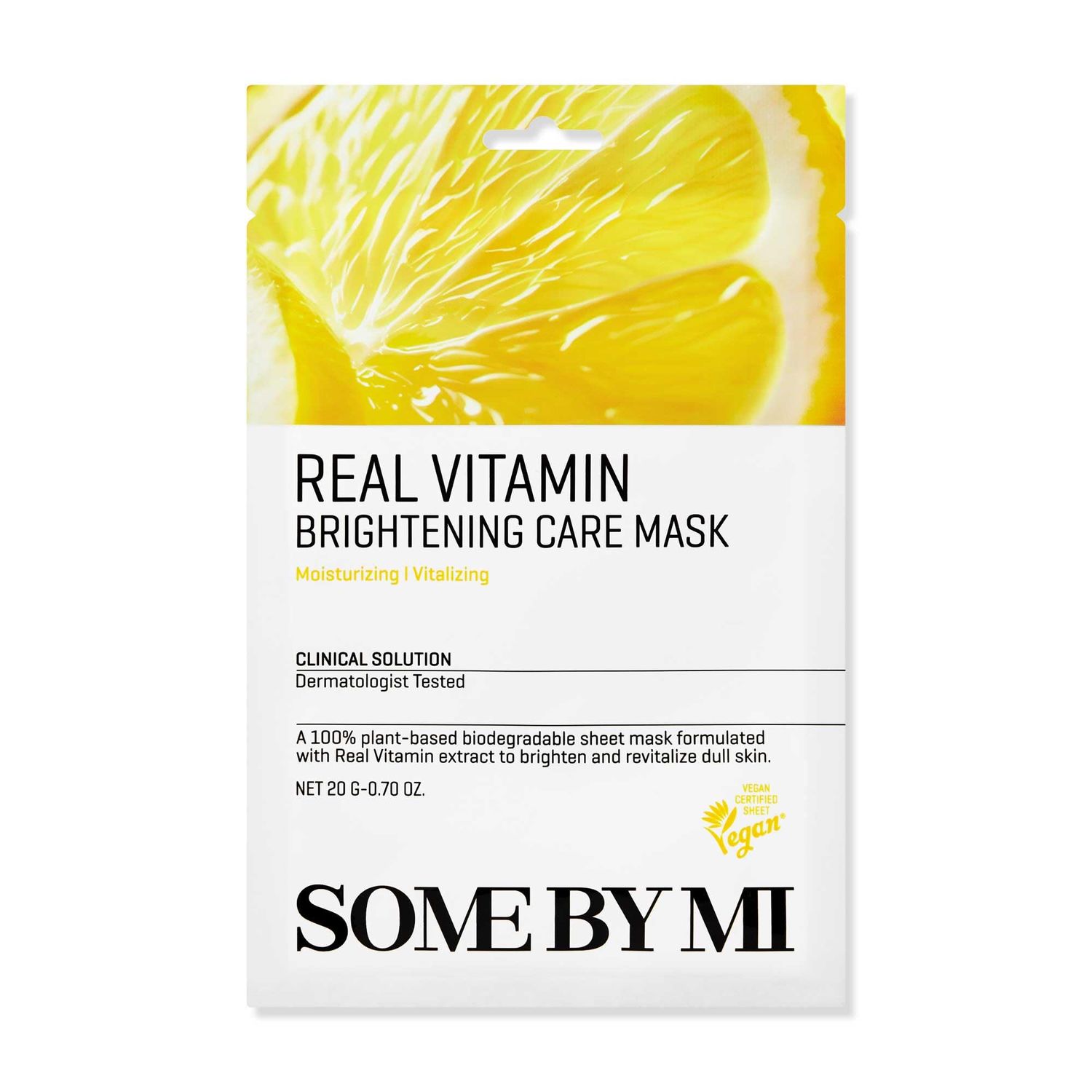 SOME BY MI Real Vitamin Brightening Care Mask brightening face mask
