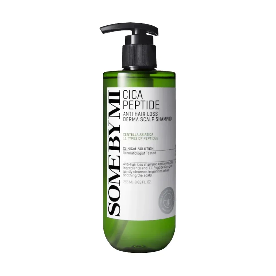 Strengthening shampoo with centella and peptides Some By Mi Cica Peptide Anti Hair Loss Shampoo