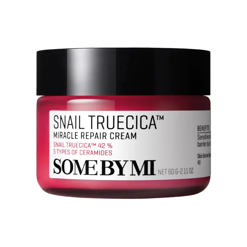 Some By Mi Snail Truecica Miracle Repair Cream with Black Snail Mucin