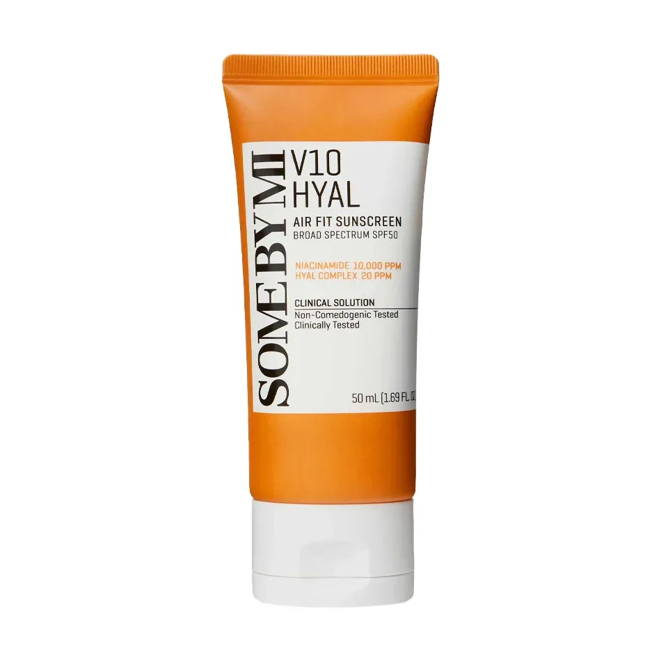 Sunscreen with niacinamide Some By Mi V10 Hyal Air Fit Sunscreen SPF50