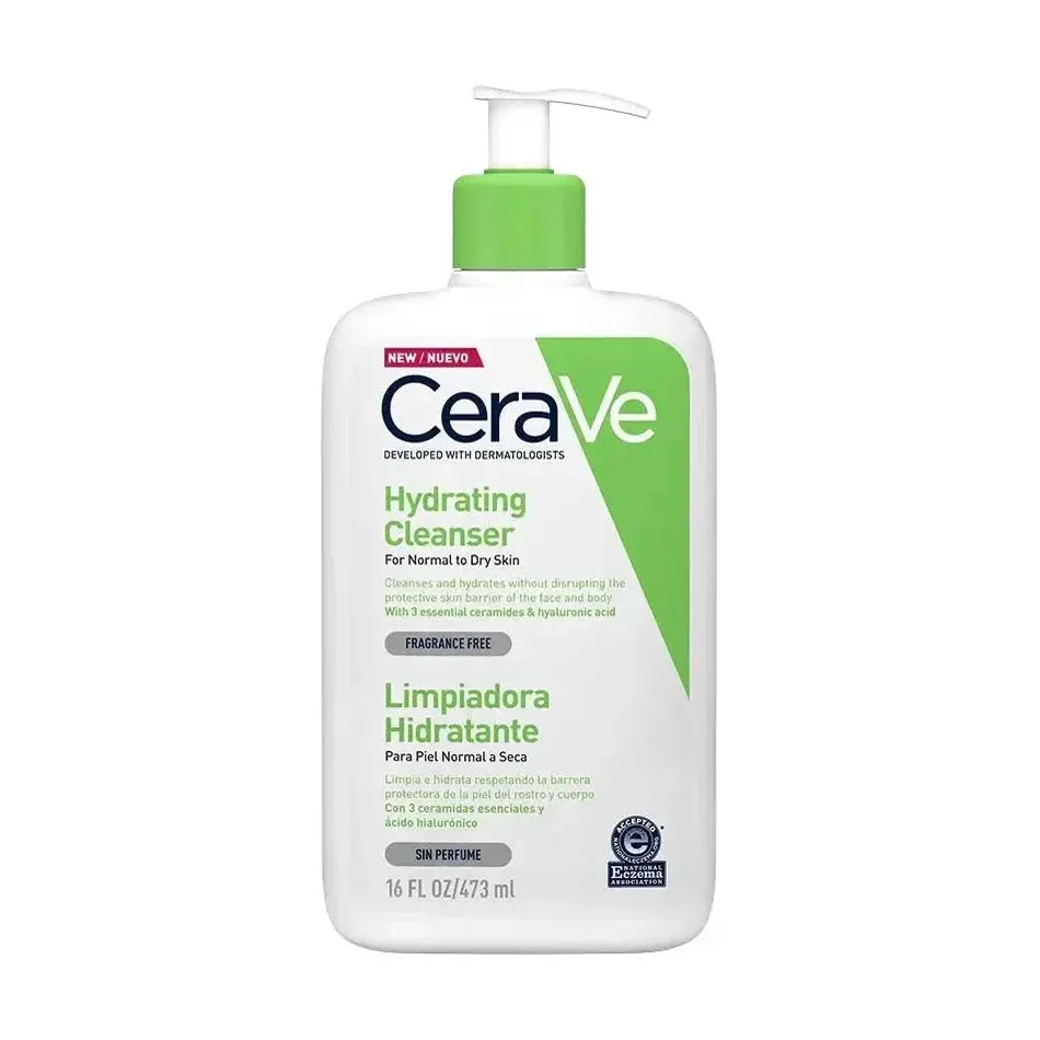 CERAVE hydrating cleanser cream gel
