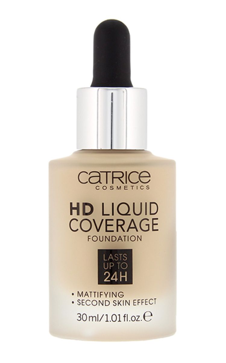 CATRICE HD Liquid Coverage Foundation, 010 Light Beige, 30ml