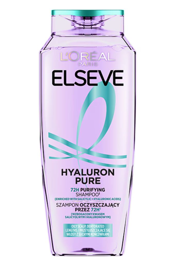 ELSEVE Hyaluron Pure 72h shampoo, 250ml