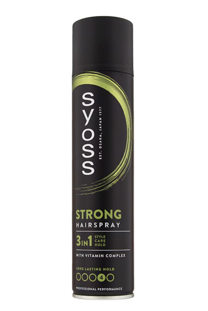 SYOSS Strong 3in1 hairspray, Hold 4, 300ml