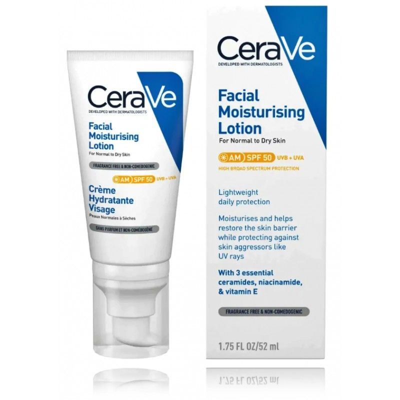 CeraVe Moisturising Facial Lotion AM SPF50