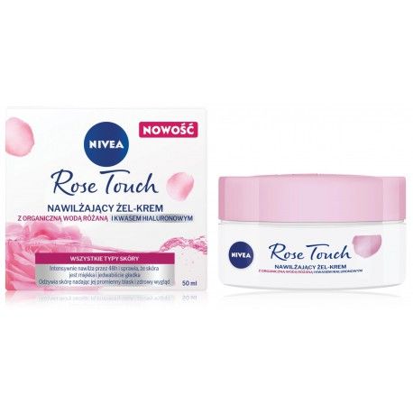 NIVEA Rose Touch Moisturizing Face Cream-Gel