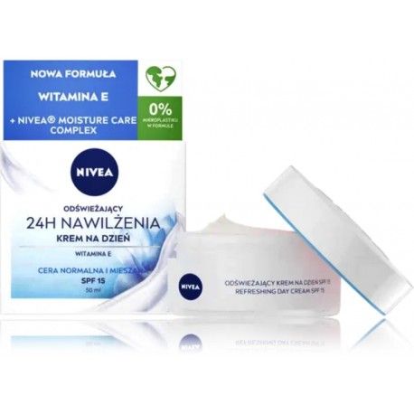 Nivea Moisturizing 24H Day Cream SPF15