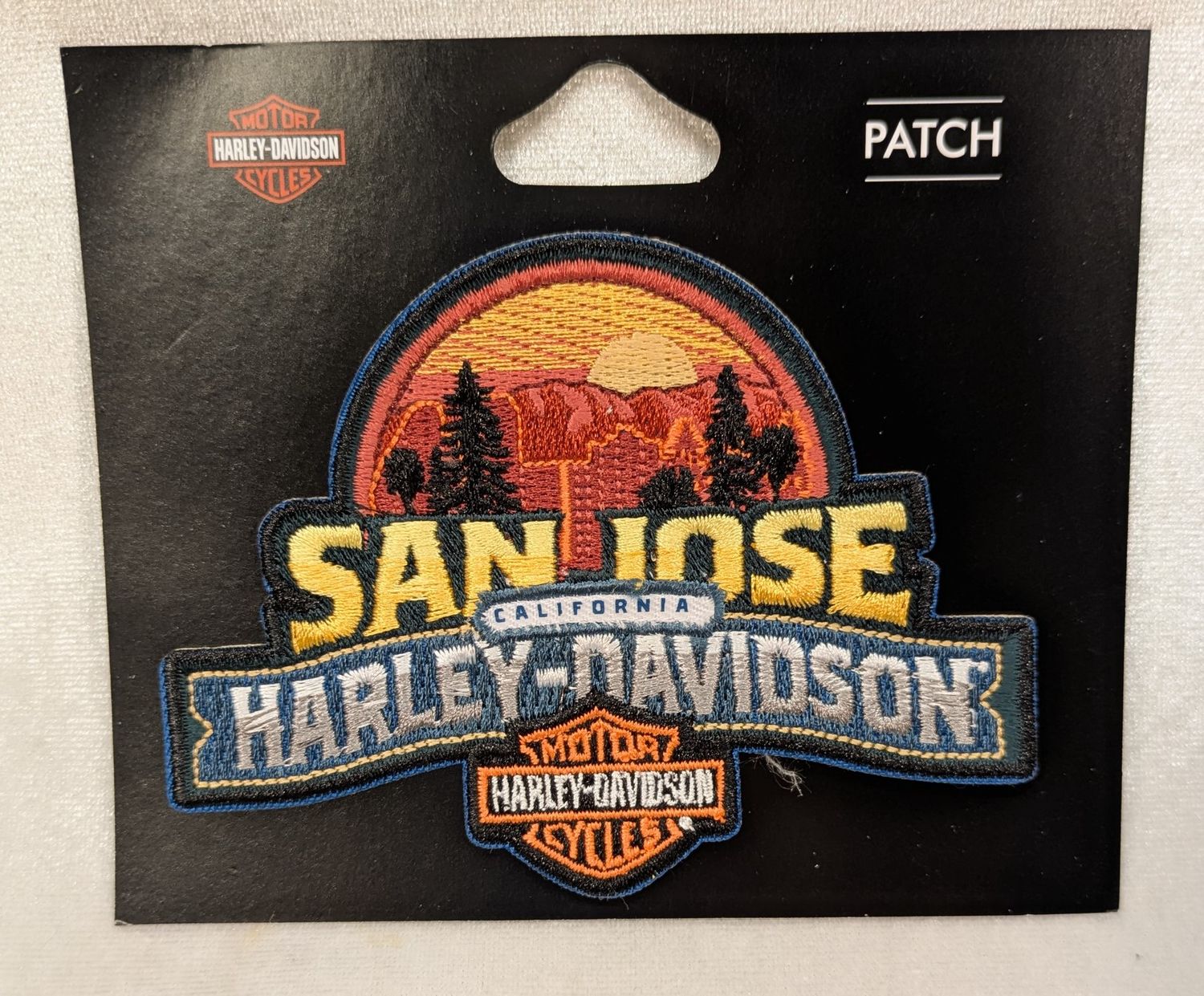 SJHD Sunset logo patch