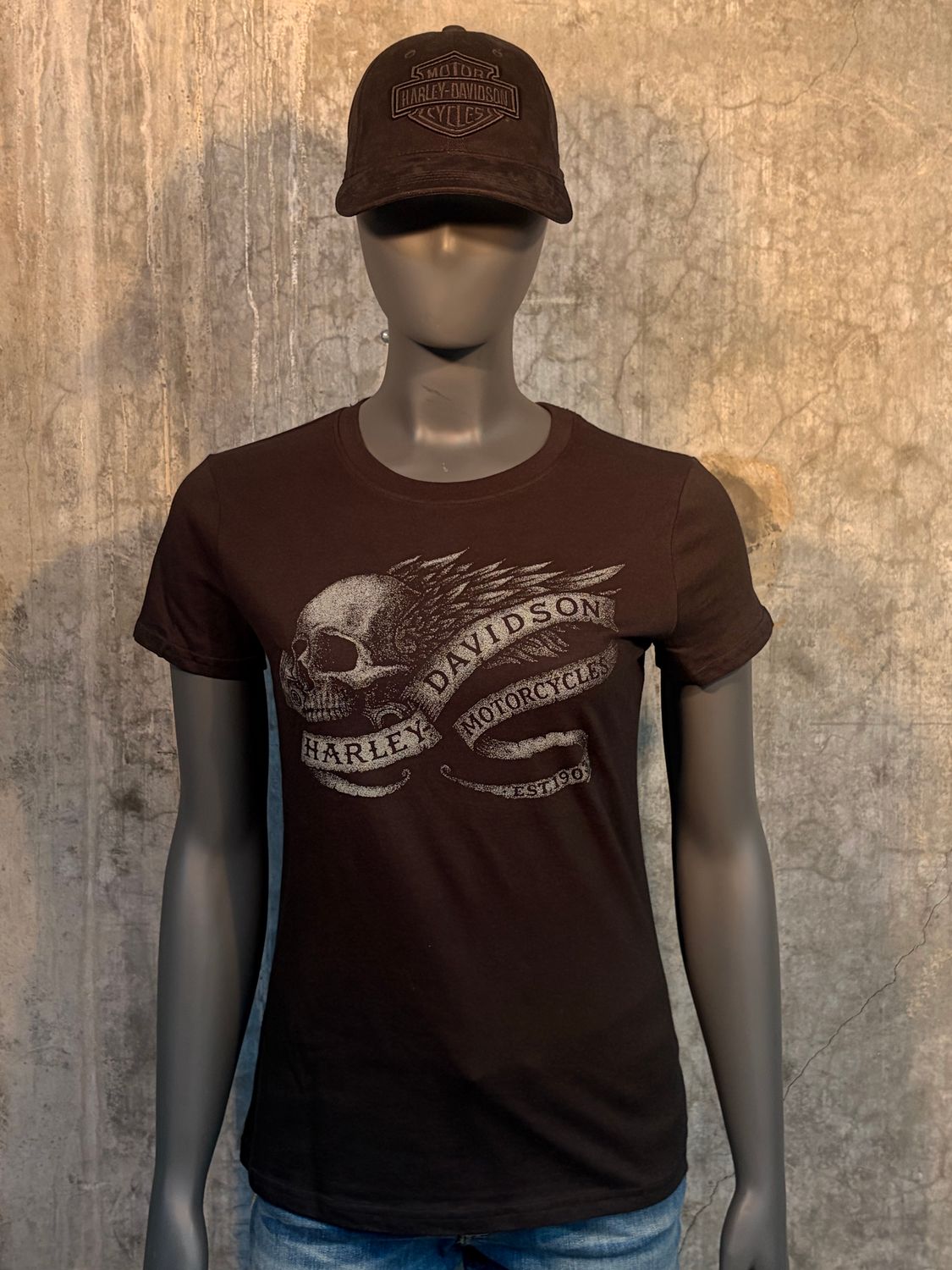 Stippled Skull Women's T