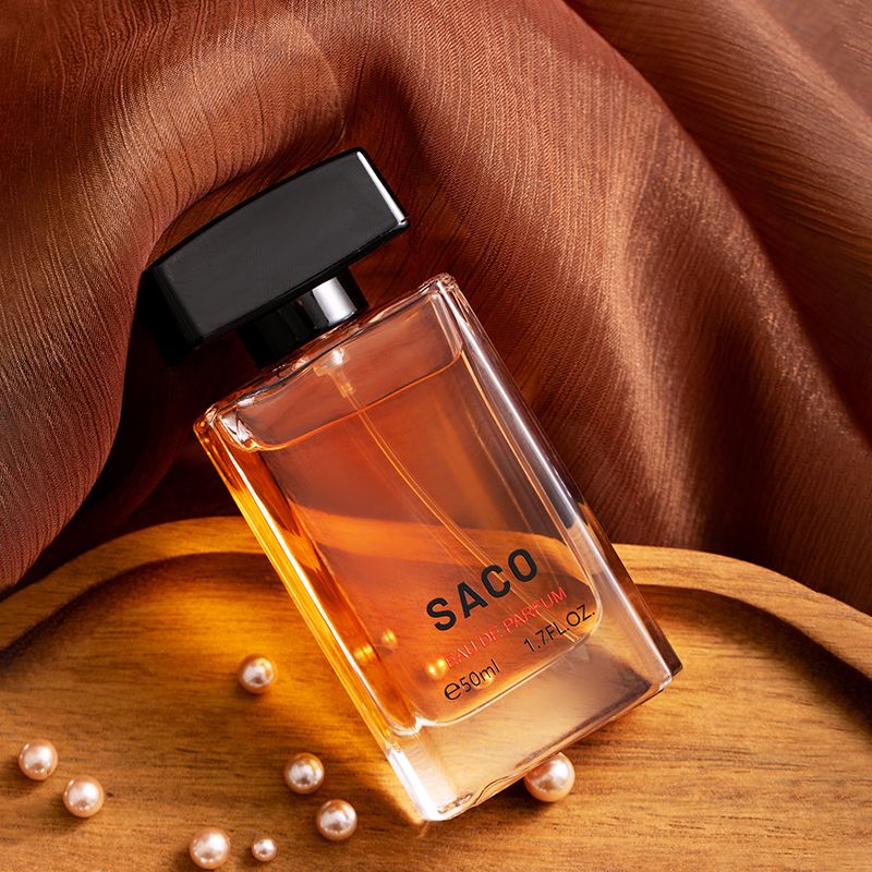 SACO-040 Rebellious Women&#39;s Perfume, Long-lasting Fragrance, Light and Fresh, Ghanaian Evening Gown Concentrated Perfume, 50ml
